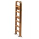 Echelle 6 marches en bois repliée