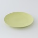 assiette plate en P.L.A. coloris pistache de chez Table et Nature