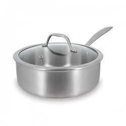 Sauteuse 24 cm inox tricouches Ménastyl