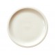 assiette en grès coloris craie L Cantine de chez Jars Céramistes
