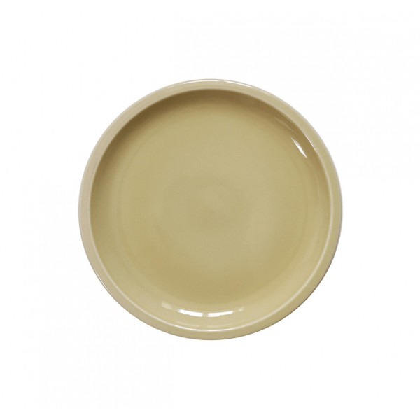 assiette en grès coloris argile S Cantine de chez Jars Céramistes