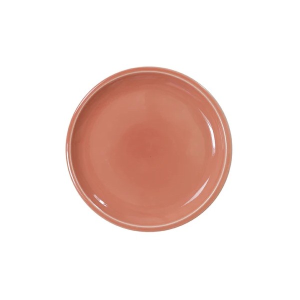 assiette en grès coloris terre cuite XL Cantine Par Jars Céramistes