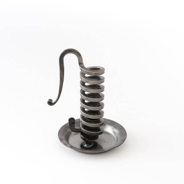 Bougeoir artisanal en fer forgé