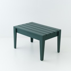 Table basse de jardin en mélèze 80x50 coloris if 2