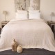 Boutis en coton coloris latte
