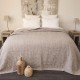 Boutis en coton coloris bronze en ambiance