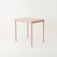 Table 80x60 coloris rose