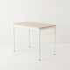 Table 100x60 coloris blanc