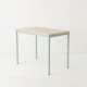 Table 100x60 coloris bleu