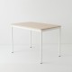 Table 110x70 coloris blanc