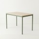Table 110x70 coloris kaki