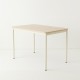 Table 110x70 coloris sable