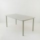 Table 160x80 plateau travertin époxy silex