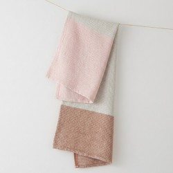 serviette lin-tencel Terva rose multi Lapuan Kankurit