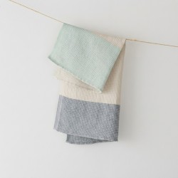 serviette lin-tencel Terva bleu multi Lapuan Kankurit