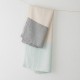 serviette lin-tencel Terva bleu multi 65x130 Lapuan Kankurit