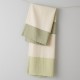 serviette lin-tencel Terva vert multi 85x180 Lapuan Kankurit