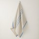 serviette lin gris bleu 70x130 Lapuan Kankurit
