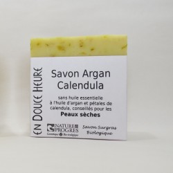 savon bio argan calendula