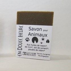 savon bio pour animaux