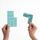 equerre deux axes L27 turquoise