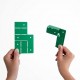 equerre deux axes L27 vert