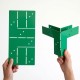 cornière Y trois axes 45 vert