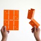 Cornière pliable V45 orange