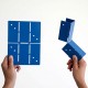 Cornière pliable V45 bleu