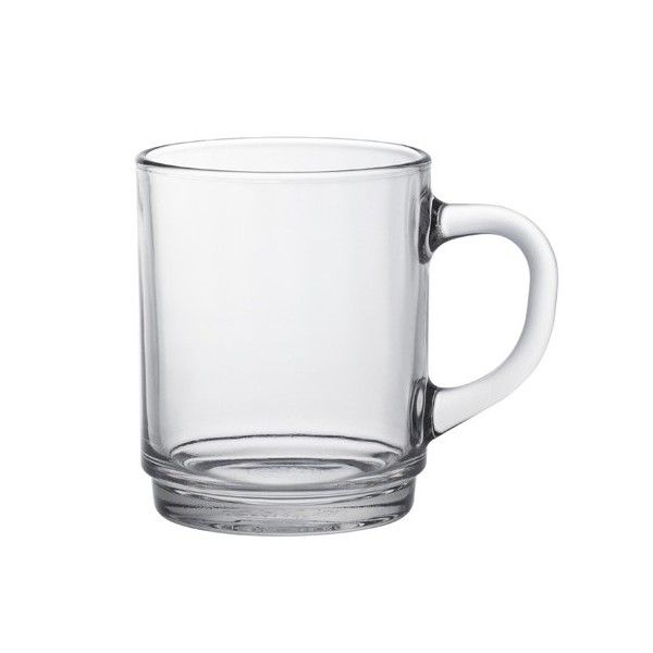 lot 6 tasses Versailles transparents Duralex