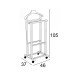 Valet de chambre vide poche en bois dimensions