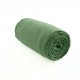 drap housse lin vert treillis
