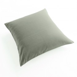 taie oreiller et traversin lin taupe