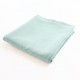 drap de lit plat 100% lin bleu glacier