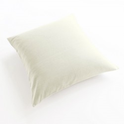 lot 2 taies d'oreiller 100%  lin perle 65x65