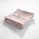 serviette en lin léger poudre