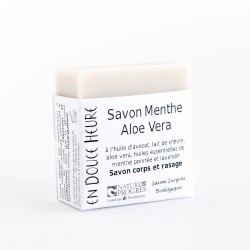 savon biologique menthe aloe vera