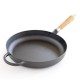 Sauteuse en fonte brute diam 28cm