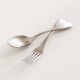 fourchette de service Argentry inox patiné