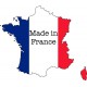 drap de lit plat 100% lin poudre made in France