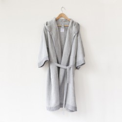 peignoir 100% lin lavé M Kaste de chez Lapuan Kankurit