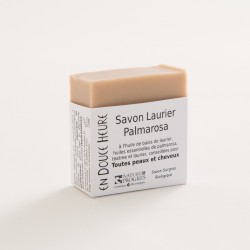 savon biologique laurier palmarosa