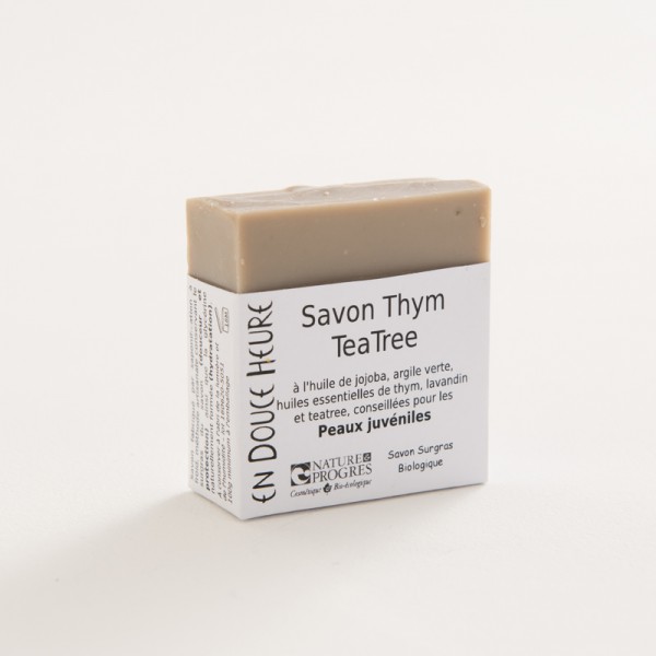 savon biologique thym tea tree