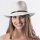 chapeau d'été écru