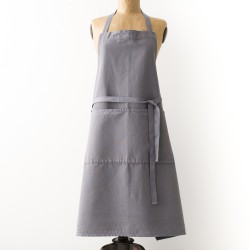 tablier d'office gris maître d'école de chez Charvet editions
