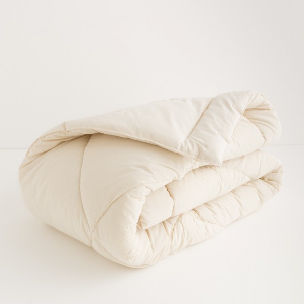 couette hiver en pure laine vierge artisanale