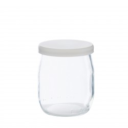 Pot de yaourt en verre pour épicerie en vrac
