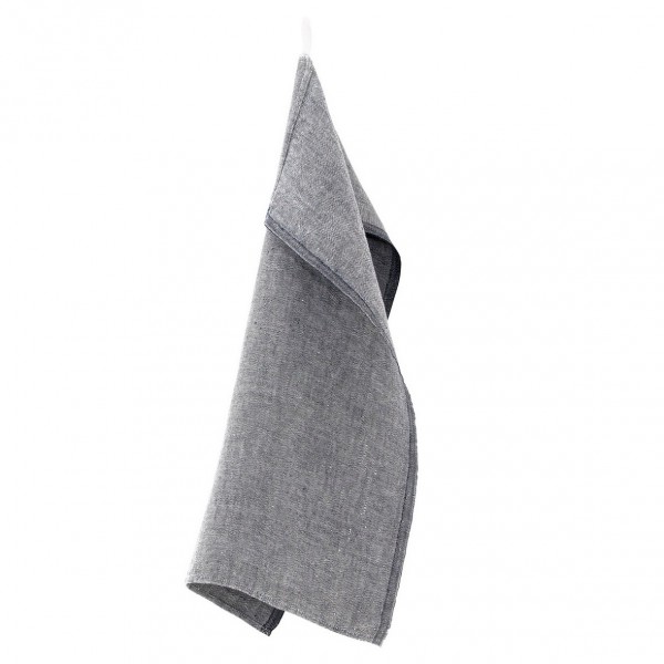 torchon lin lavé gris de chez Lapuan Kankurit
