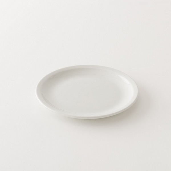 assiette plate traiteur porcelaine PM