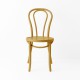 Chaise bistrot N°18 camel de face